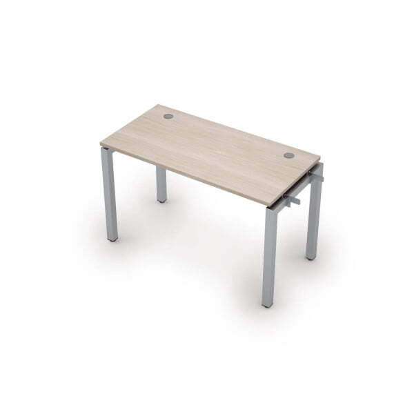 6МБН.5168  Линейная бенч-система, начальный модуль (1200x600x750) (Шамони светлый/Алюминий матовый)