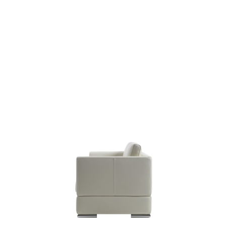 Диван офисный Фред (М-42) 2-х местный (Белый)