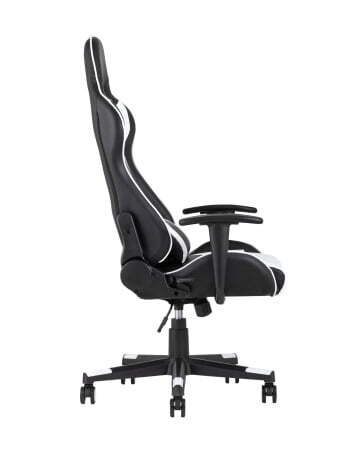Кресло игровое TopChairs Diablo белое (Геймерское кресло Diablo белый)