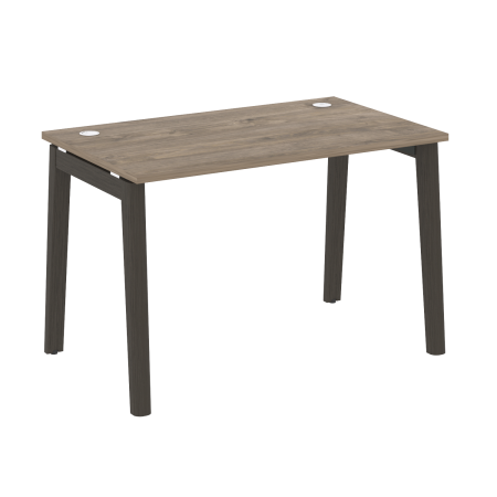 Стол рабочий на деревянных опорах Onix Wood OW.SP-2.7 1180x720x750 (Тиквуд Темный/Дуб Темный)