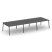Рабочая станция 2-х сторонняя SN-4A.DRS-084 (4740х1632х750) (Тиквуд Светлый/Металл Антрацит)