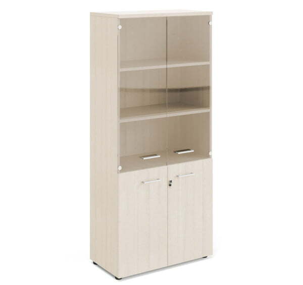 FERMO WOOD Шкаф комбинированный (Дуб Светлый)