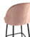 Стул полубарный Логан велюр пыльно-розовый (Стул полубарный Логан пыльно розовый)