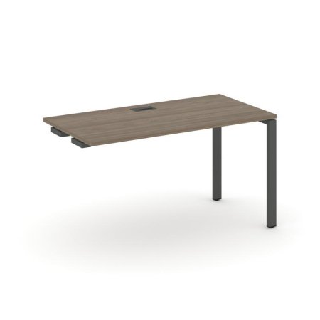 Стол-приставка к опорным элементам SN-6P.OPRS-003 (1380х600х750) (Вяз Благородный/Металл Антрацит)