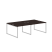 Стол 4-х местный Xten-Q XQWST 2414 2406x1406x750 (Легно темный)