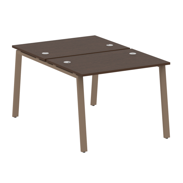 Рабочая станция Metal System Style БА.РАС-СП-2.1 1000x1475x750 (Венге Цаво/Мокко металл)