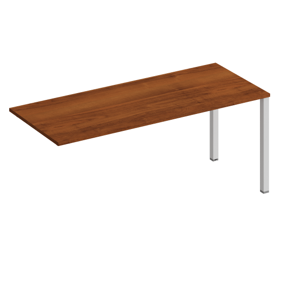 Секция стола рабочей станции на металлокаркасе КФ Комфорт КФ К.1134-1 1800x750x750 (Французский орехСерый)