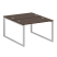 Рабочая станция Metal System Style БО.РАС-СП-2.2 1200x1475x750 (Дуб Наварра/Серый металл)