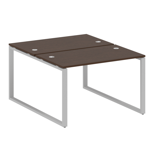 Рабочая станция Metal System Style БО.РАС-СП-2.2 1200x1475x750 (Венге Цаво/Серый металл)