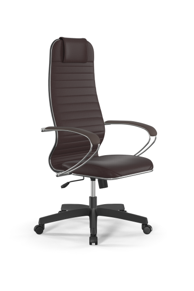 Кресло для руководителя Метта Sit 10 B1-117K - Extra /Um02/Wm12/K1cL(M09.B02.G15.W01) (Темно-коричневый)