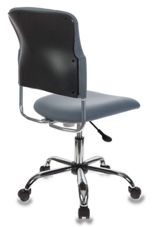 Кресло CH-322SXN серый 26-25 крестов. металл хром (Серый)