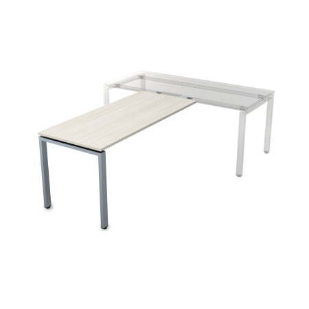 БП-П.008 Брифинг приставка (1200x700x750) (IvoryСерый)