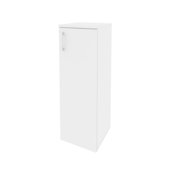 Шкаф средний узкий правый Onix O.SU-2.3R 400x420x1207 (Белый Бриллиант)