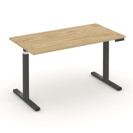 Стол электроподъемный MV.SE-3.7 1380x720x720-1190 (Тиквуд Светлый/Антрацит металл)