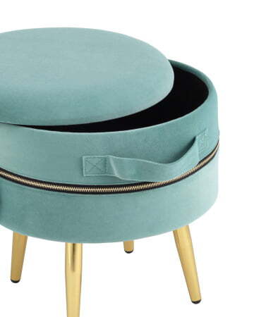Пуф Тильда велюр мятный (Пуф Тильда мятный)