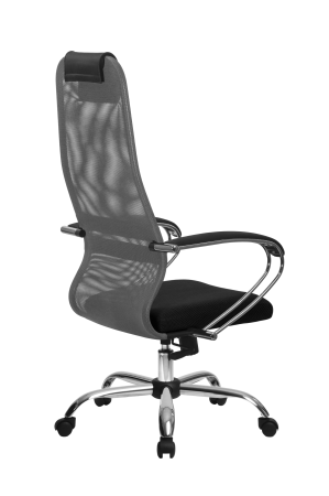 Кресло для руководителя Метта SU-B-8/подл.131/осн.003 (Светло-серый)