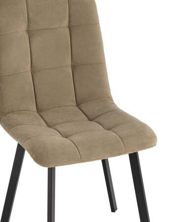 Стул Oliver Square велюр капучино (Стул Oliver капучино)