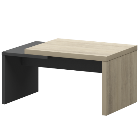 Стол журнальный Кортез KZH-09 900x550x450 (Кронберг/Графит)