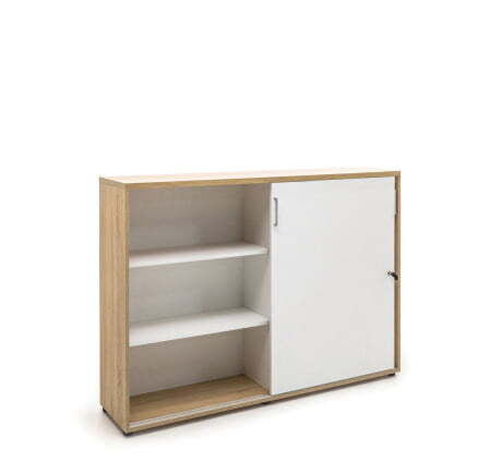 TOUR ШКАФ-КУПЕ 145х112 СМ (Дуб калиф/Белый)