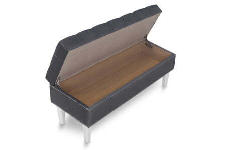 Банкетка Parige 1000 (1020x420x450) Серый (Серый)