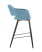 Стул барный Саймон велюр пыльно-голубой (Стул барный Саймон пыльно-голубой)