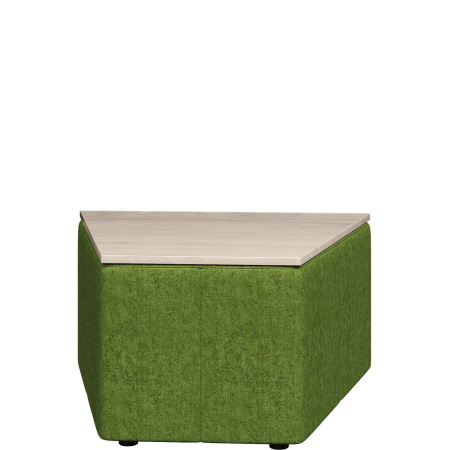 Диван Оригами. Стол трапеция. (Стол трапеция velvet_lux_82)