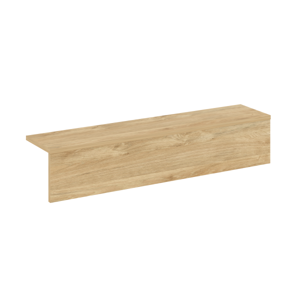 Накладка прямая низкая на 2 модуля О.R-F.MP.V-98 Onix О.R-NP.N-98.2 1500x327x297 (Тиквуд Светлый)