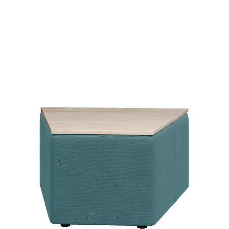 Диван Оригами. Стол трапеция. (Стол трапеция bravo_a_emerald)