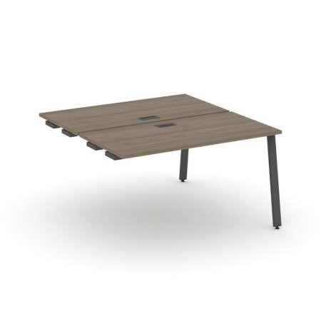 Стол-приставка к опорным элементам SN-6A.DPRS-023 (1380х1632х750) (Вяз Благородный/Металл Антрацит)