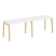 Рабочая станция на деревянных опорах Onix Wood OW.RS-2.2.7 2360x720x750 (Тиквуд Светлый/Дуб Темный)