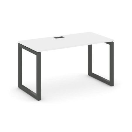 Стол письменный SN-5O.SP-011 (980х700х750) (Белый/Металл Антрацит)
