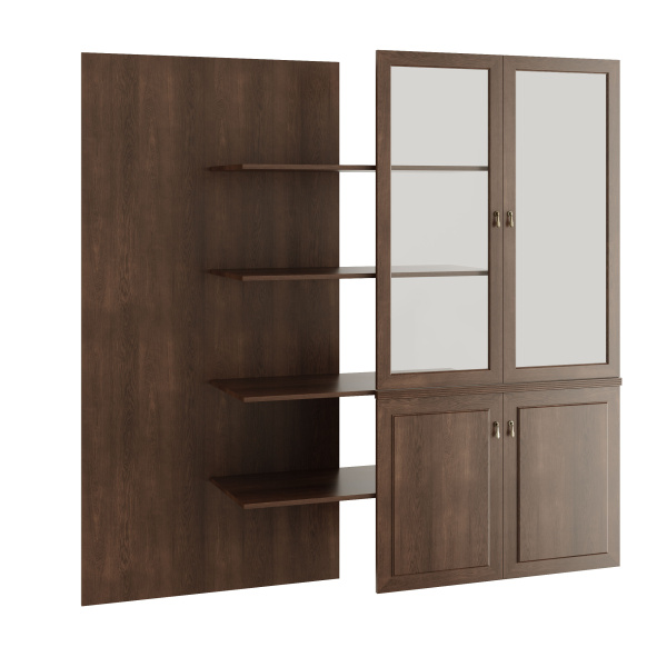 Наполнение шкафа для бумаг Ministry MNS29541 1000x465x1968 (Дуб шоколад)