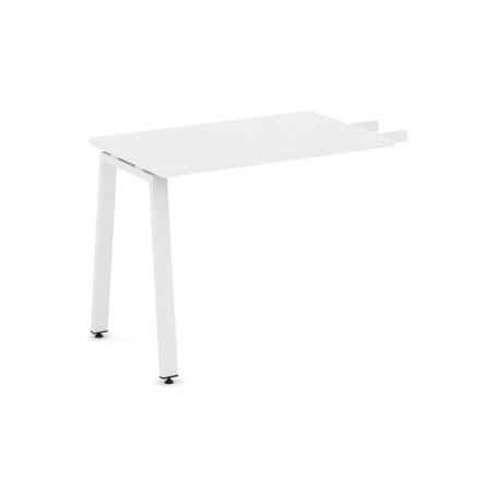 Брифинг-приставка SN-6A.BR-003 (980х600х750) (Белый/Металл Белый)