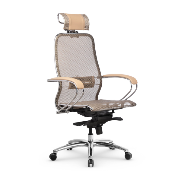 Кресло для руководителя Метта Samurai S-2.04 MPES (Темно-бежевый)