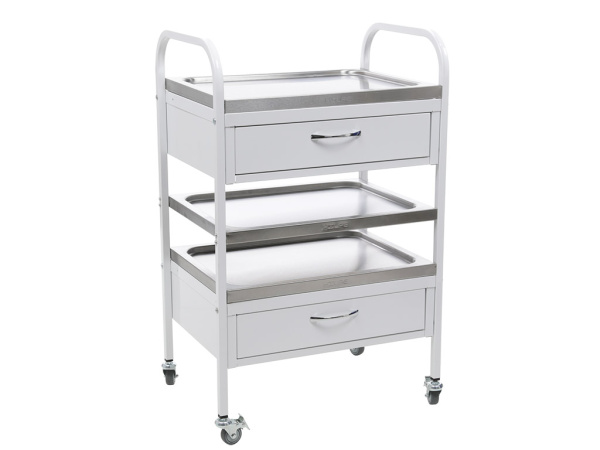 Стол манипуляционный МД SM 2 (Белый/Серый)