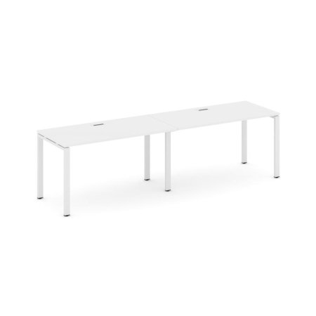 Рабочая станция 1 сторонняя SN-6P.ORS-012 (2360х700х750) (Белый/Металл Белый)