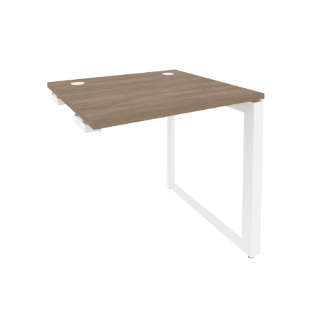 Стол-приставка на О-образном м/к к опорным элементам Onix O.MO-SPR-0.7 780x720x750 (Дуб Аризона/Белый Металл)