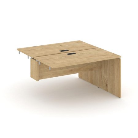 Стол-приставка к опорным элементам SN-D.DPRS-013 (1380х1432х750) (Тиквуд Светлый)