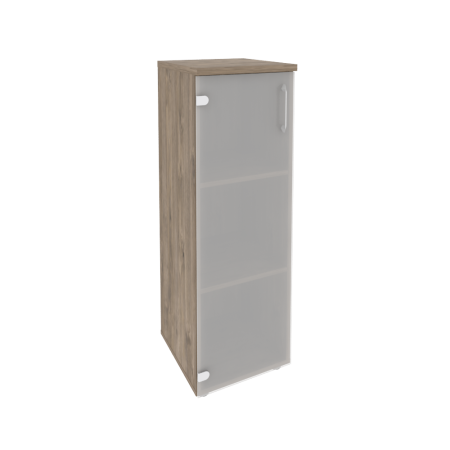 Шкаф средний узкий левый Onix O.SU-2.4L 400x420x1207 (Тиквуд Темный)