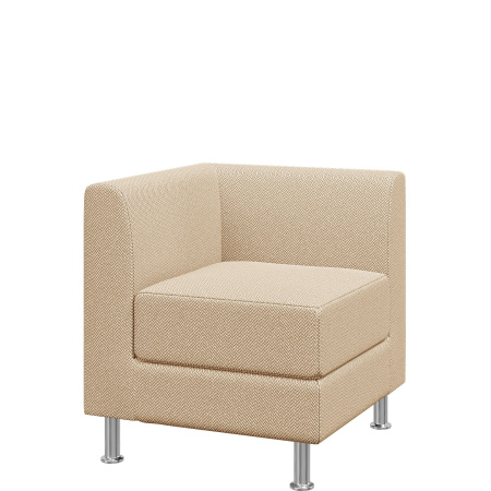 Диван Домино. Модуль угловой. (Модуль угловой sweet_cream)