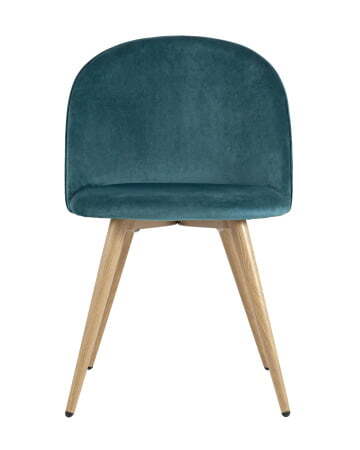 Стул Лион велюр с ромбами аквамарин (Стул Лион аквамарин)