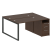 Рабочая станция Metal System Style БО.РС-СТП-2.2 1612x1475x750 (Дуб Наварра/Серый металл)