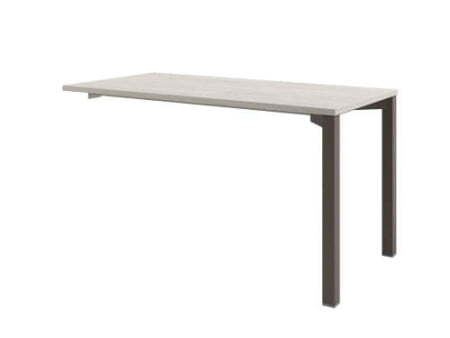 Бенч-система, конечная секция Solution D-313 1400x700x750 (Акация Морава/ТрюфельКоричневый)