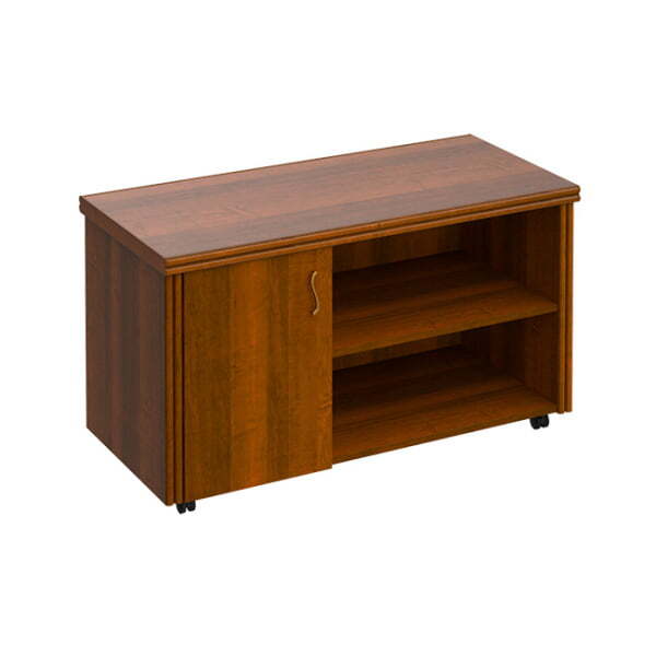 Тумба для оргтехники Мастер МТ 262 1200x560x663 (Темный орех)