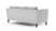 Диван 3-местный раскладной Neapole (2320x970x960) Молочный (Молочный)