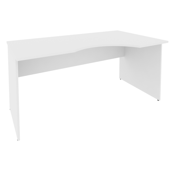 Стол криволинейный Riva А.СА-1 Пр 1600x900x750 (Белый)