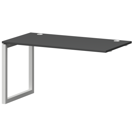 Модуль линейный на металлокаркасе Смарт СМС25-О-12К.73Э.Пр.50 1200x730x750 (Графит/Белый)