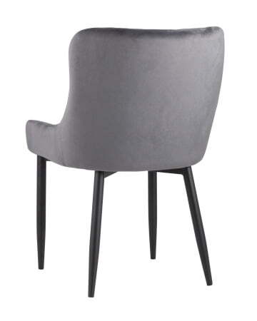 Стул Ститч велюр серый (Стул Ститч серый)