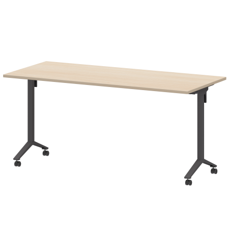 Стол мобильный складной Моби МБ22-160.70 1600x700x750 (Бук/Антрацит)