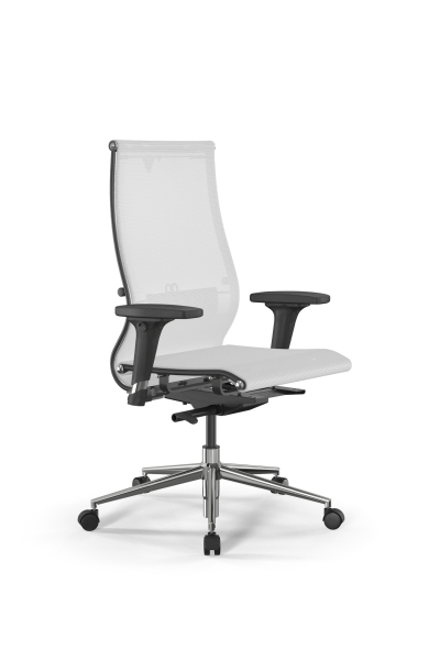 Кресло для руководителя Метта SynchroSit 10 B2-107D - T /Km00/Nb00/D02P(M23.B23.G18.W02) (Белый)